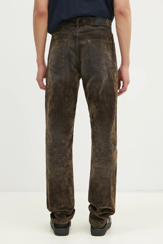 Odzież Helmut Lang jeansy Mid Rise Slim.Flock1 O09DM202 zielony