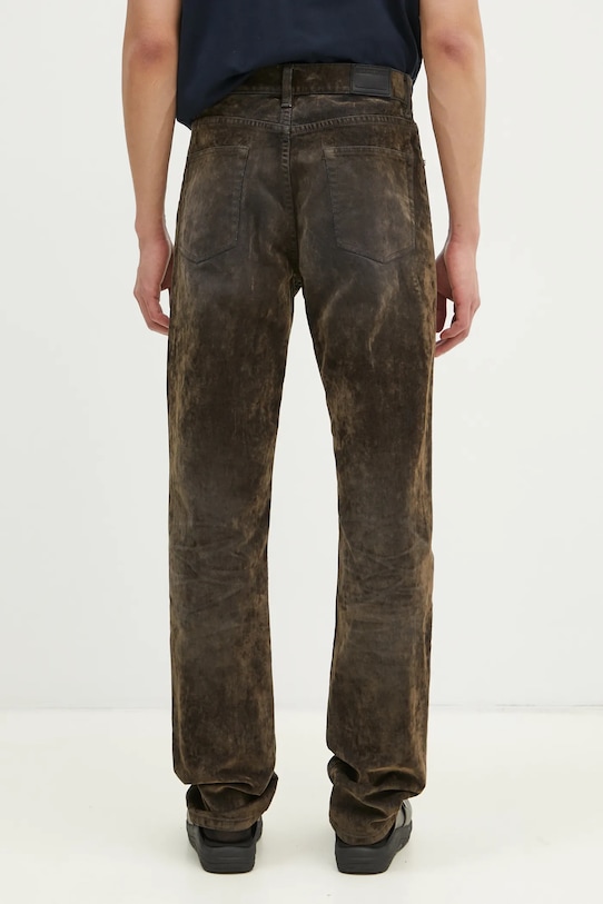 Odzież Helmut Lang jeansy Mid Rise Slim.Flock1 O09DM202 zielony