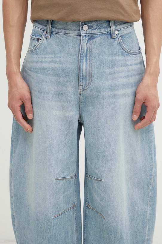 Helmut Lang jeansy Cocoon Jeans.Bklyn P niebieski O10DM201