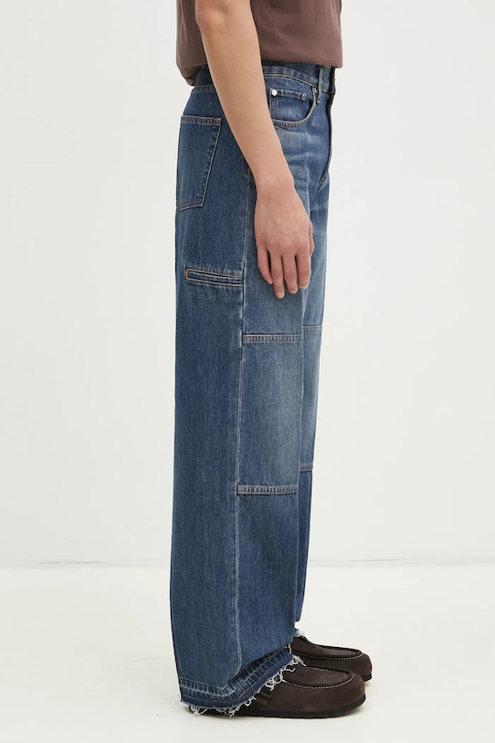 Helmut Lang jeansy Carpenter Jean.Bkly1 niebieski O10DM203