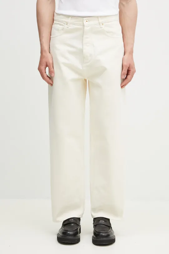 Джинсы Drôle de Monsieur Le Jean Baggy бежевый G.BP168.CO188.OW