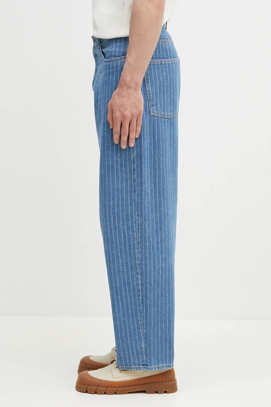 Drôle de Monsieur jeansy Le Jean Baggy Rayures G.BP168.CO179.LBE niebieski SS25