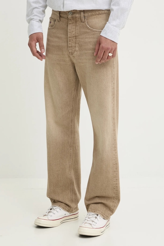 Tommy Jeans jeansy beżowy DM0DM21856
