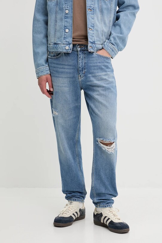 Rifle Tommy Jeans modrá DM0DM21014