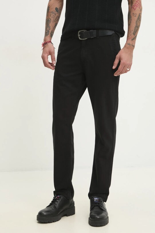 Дънки Abercrombie & Fitch черен KI131.5097.900