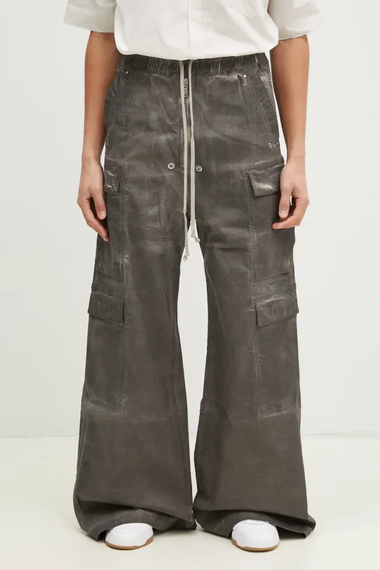 Брюки Rick Owens Double Cargo Jumbo Belas