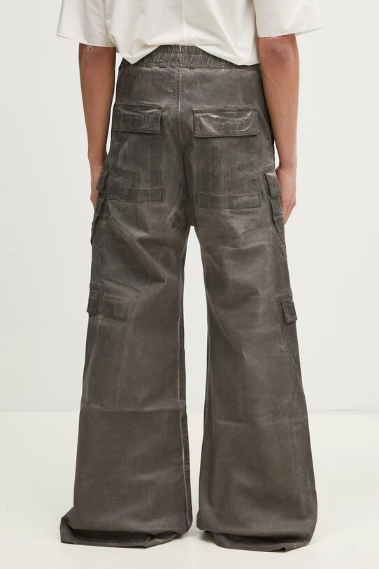 Oblečenie Nohavice Rick Owens Double Cargo Jumbo Belas DU01E3398.SCF sivá