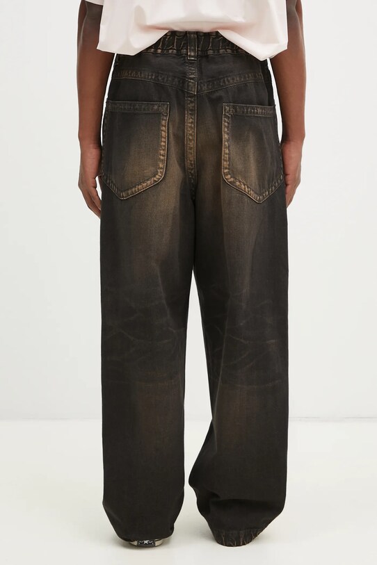 Clothing Maison MIHARA YASUHIRO jeans Amateur Sewn Wide Jeans A14PT023 black