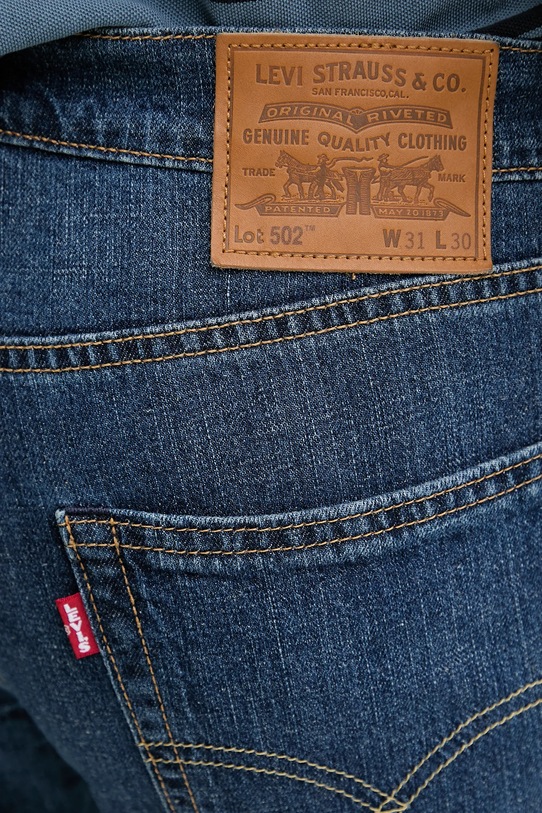 Τζιν παντελόνι Levi's 502® TAPER σκούρο μπλε 29507.1636