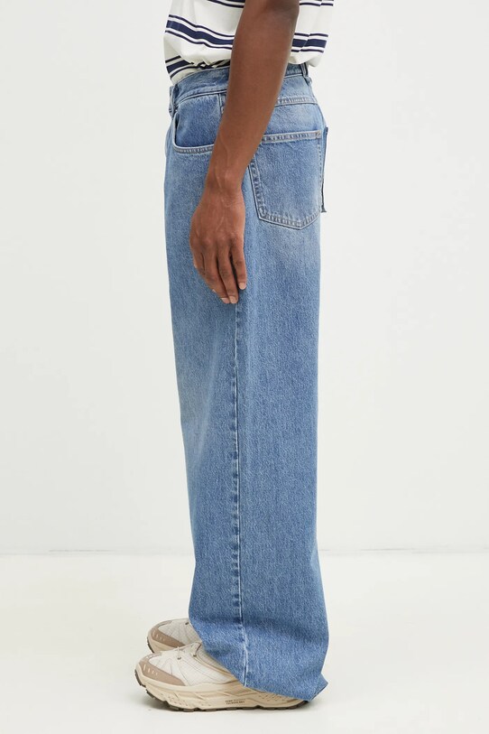 Axel Arigato jeans Embroidered Relaxed Jeans A2949002 blue SS25