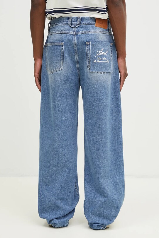 Clothing Axel Arigato jeans Embroidered Relaxed Jeans A2949002 blue