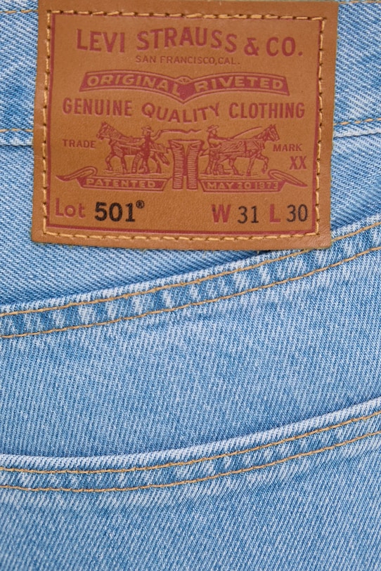 Levi's jeansy 501® Levi's®ORIGINAL niebieski 00501.3708