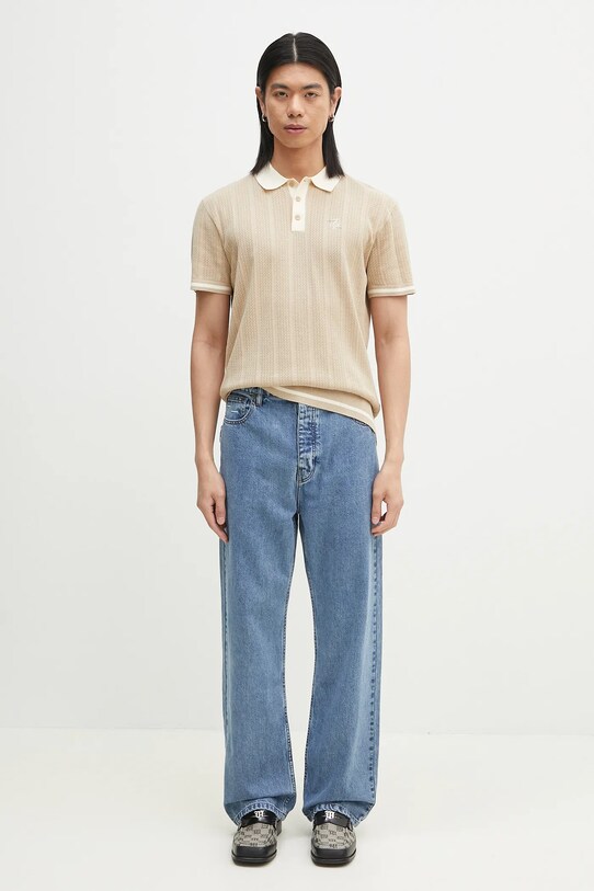 Filling Pieces jeansy Denim 76120769975 niebieski