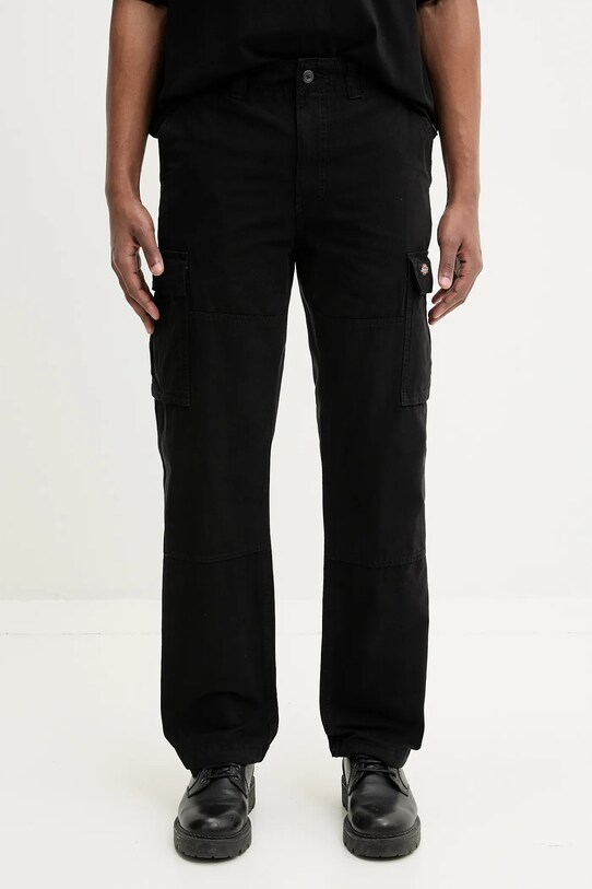Βαμβακερό παντελόνι Dickies ύφασμα μαύρο DK0A4YF2BLK1