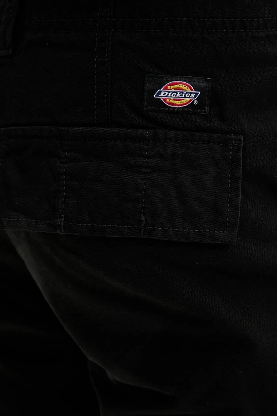 Βαμβακερό παντελόνι Dickies μαύρο DK0A4YF2BLK1