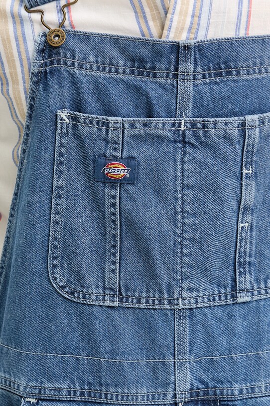 Dickies ogrodniczki jeansowe DK0A4XYACLB1 niebieski