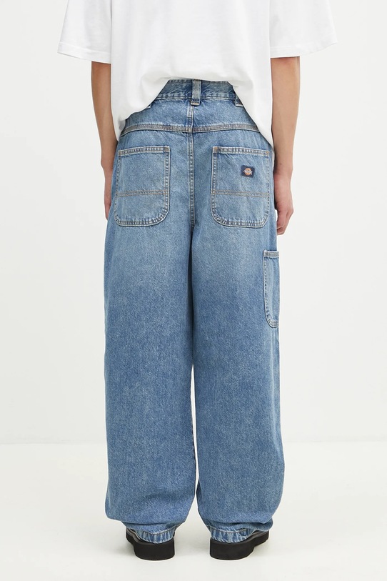 Oblečenie Rifle Dickies Madison Baggy Fit Denim Rinsed Blue W/ Fade DK0A4YECK211 modrá