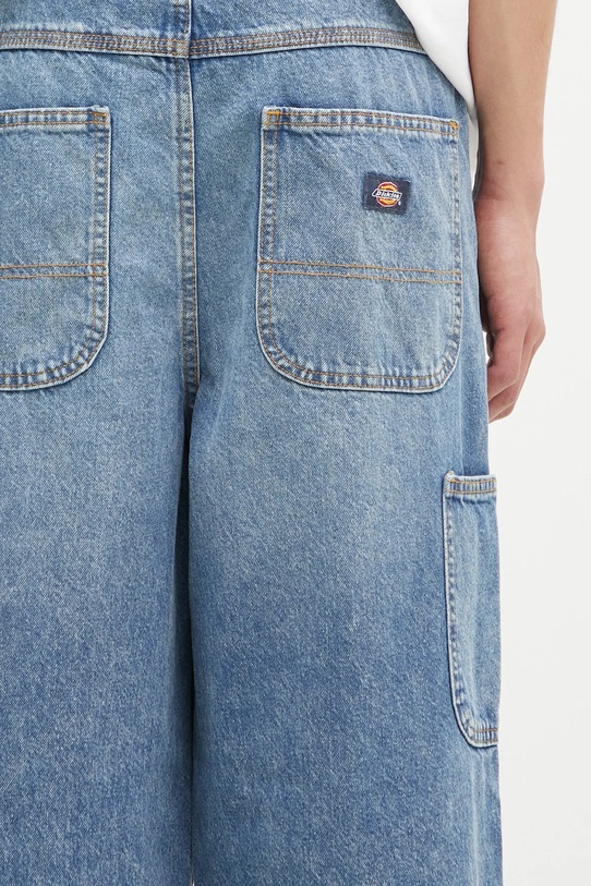Dickies jeansy Madison Baggy Fit Denim Rinsed Blue W/ Fade niebieski DK0A4YECK211