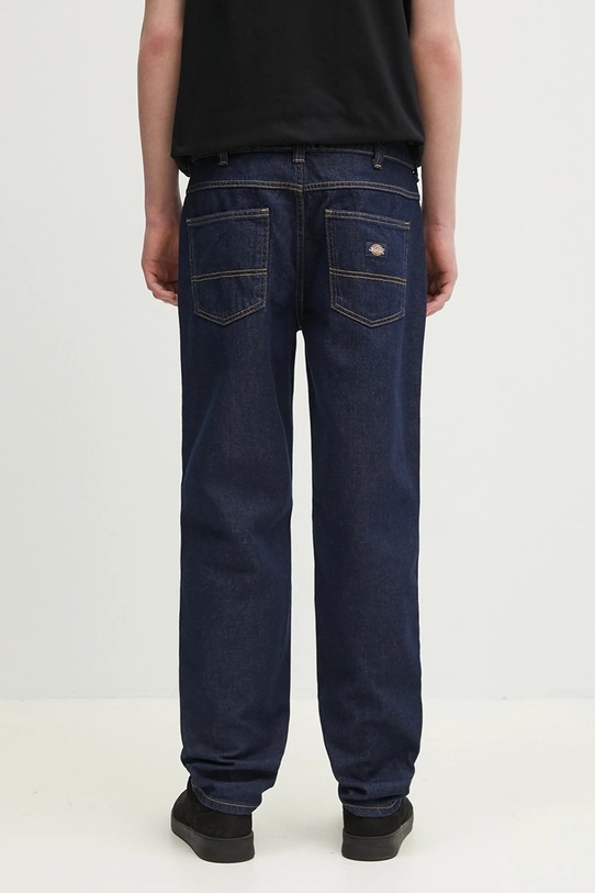 Îmbrăcăminte Dickies jeans Houston Denim Rinsed DK0A4XFLRIN1 bleumarin