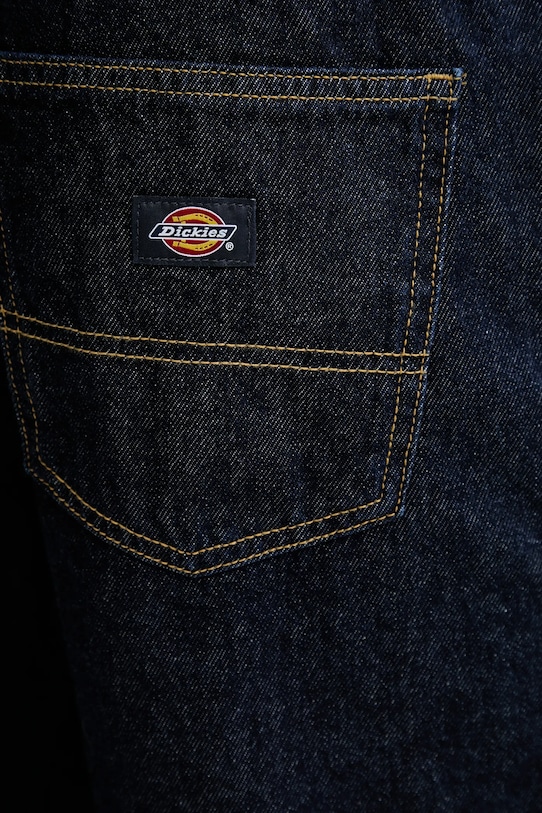 Джинсы Dickies Houston Denim Rinsed тёмно-синий DK0A4XFLRIN1