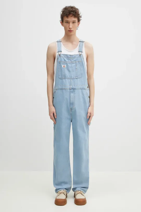 Dickies ogrodniczki jeansowe Dickies Classic Denim Bib Vintage Aged Blue niebieski DK0A4XYAC151