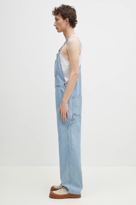 Džínové lacláče Dickies Dickies Classic Denim Bib Vintage Aged Blue DK0A4XYAC151 modrá SS25