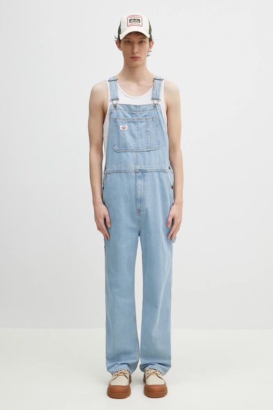 Dickies ogrodniczki jeansowe Dickies Classic Denim Bib Vintage Aged Blue DK0A4XYAC151 niebieski
