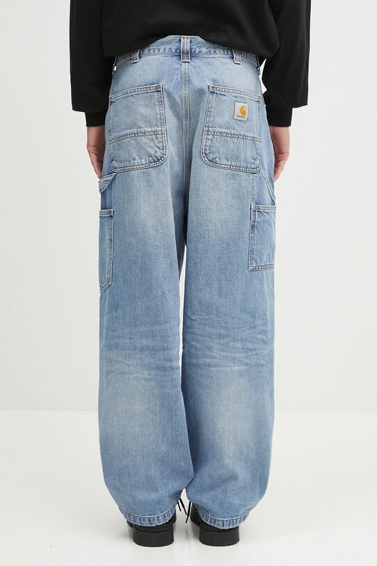 Odzież Carhartt WIP jeansy OG Single Knee Pant I034871.01UR niebieski