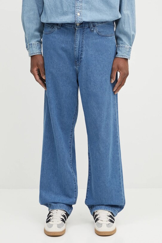 Carhartt WIP jeans Lucas Pant albastru I035245.106