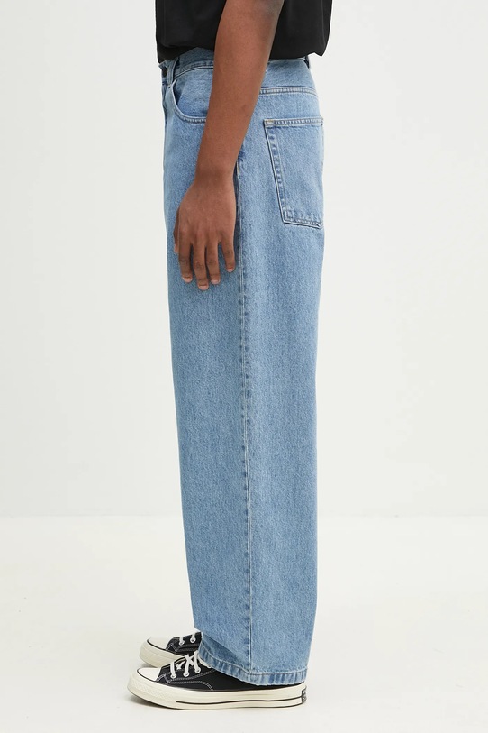 Carhartt WIP cotton jeans Brandon Pant I031246.112 blue SS25