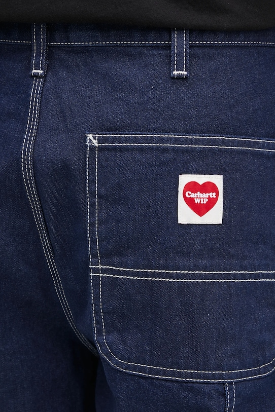 Дънки Carhartt WIP Single Knee Pant син I034864.102