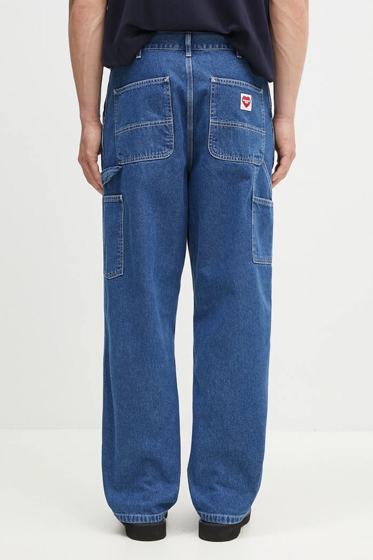 Odzież Carhartt WIP jeansy Single Knee Pant I034864.106 niebieski