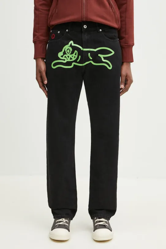 ICECREAM jeans Running Dog Denim Pant black ICD25102