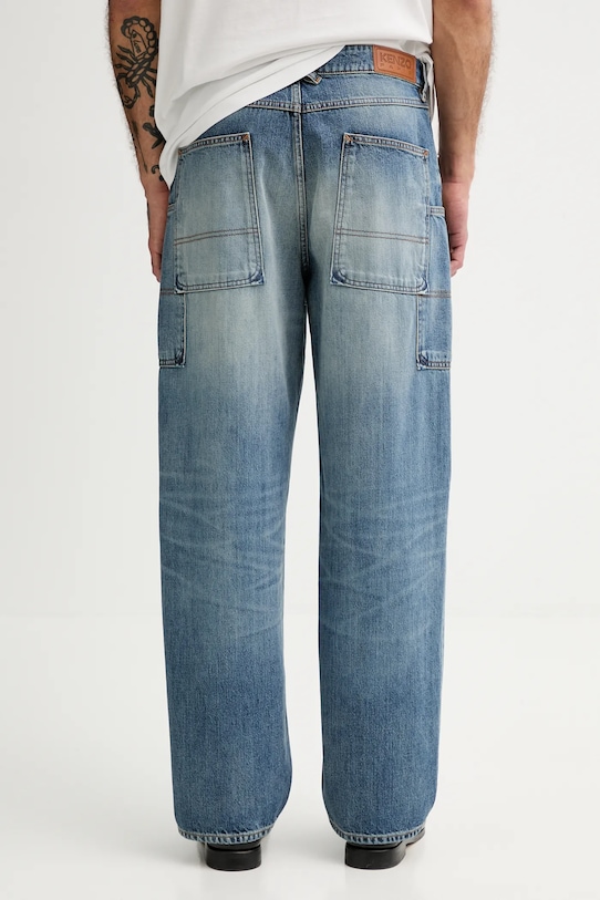 Odzież Kenzo jeansy FF55DP4086I7.DS niebieski