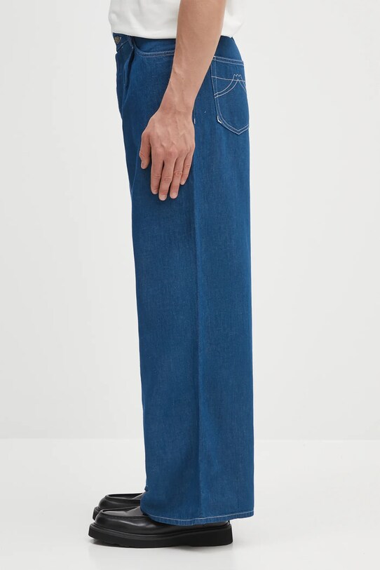 Τζιν με μείγμα από λινό Kenzo FF55DP4196T1.DM μπλε SS25