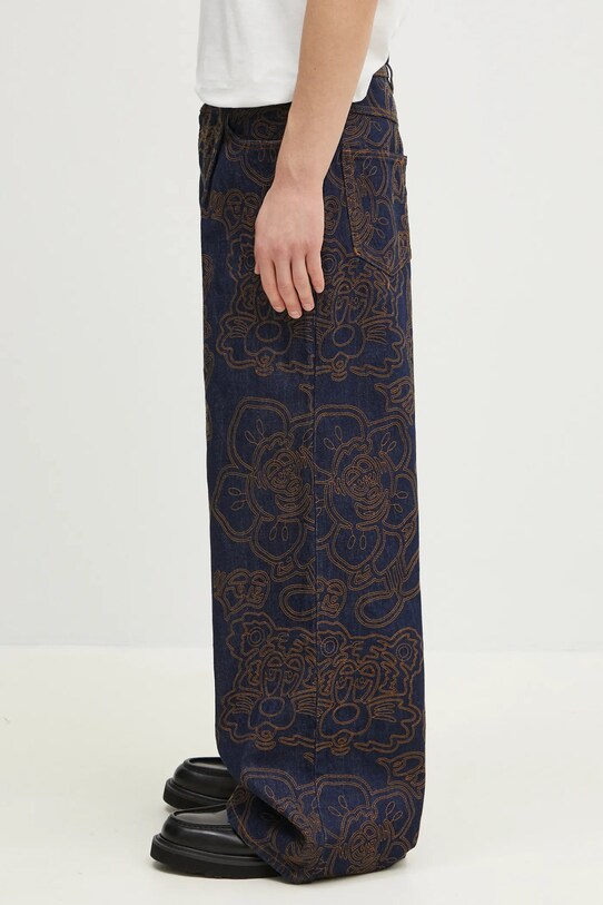 Kenzo jeans FF55DP4196V1.DM navy SS25