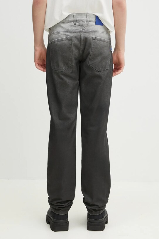 Ρούχα Τζιν παντελόνι Marcelo Burlon Gradient Dnm Low Waist Pants Black White CMYA03AS25DEN0011001 μαύρο