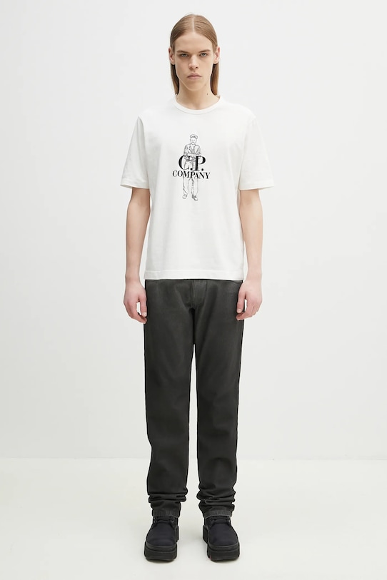 Τζιν παντελόνι Marcelo Burlon Gradient Dnm Low Waist Pants Black White CMYA03AS25DEN0011001 μαύρο