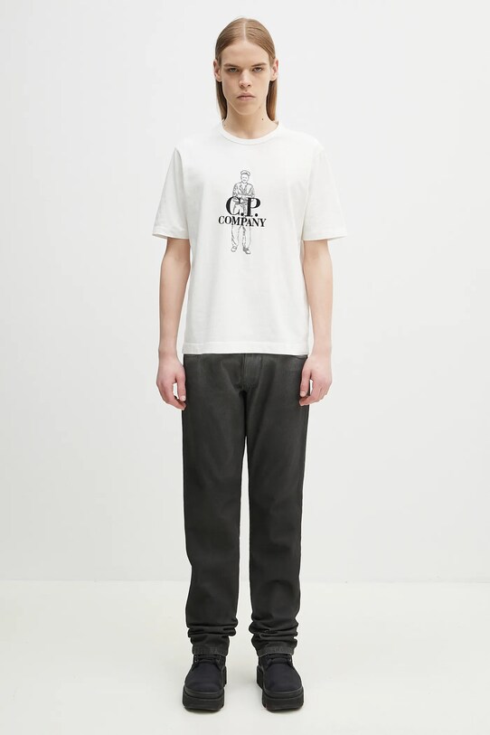 Τζιν παντελόνι Marcelo Burlon Gradient Dnm Low Waist Pants Black White CMYA03AS25DEN0011001 μαύρο