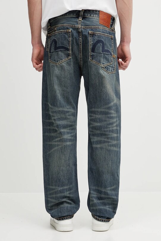 Odjeća Traperice Evisu 7-Pocket Dark Tone Washed 2ESHTM5JE1001 plava