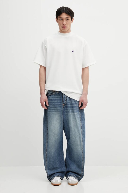 Дънки Evisu Kamon Leather Applique 2ESHTM5JE1010 син