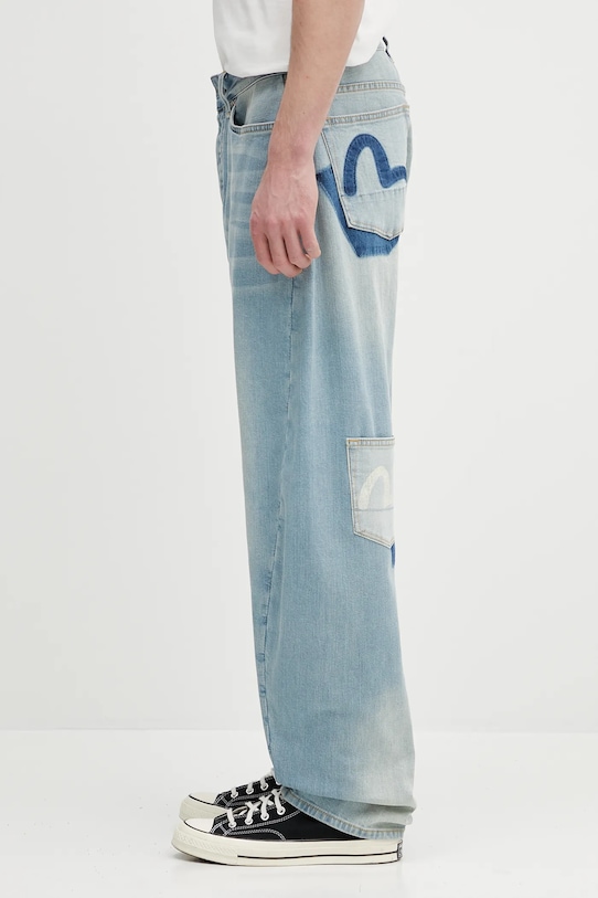 Evisu jeans Multi-Pocket Vintage Washed 2ESHTM5JE1023 blue SS25