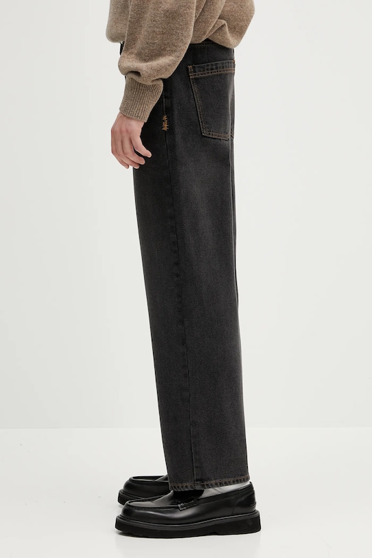 Ader Error jeans Apparel-Bottom BO42FYJE0101BK negru SS25