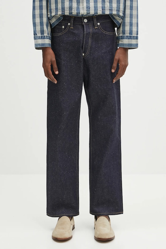 Human Made jeans Straight Denim Pants Past blu HM29PT001