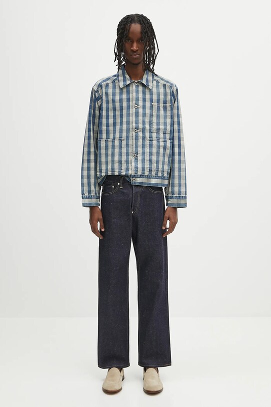 Human Made jeans. Straight Denim Pants Past HM29PT001 blue