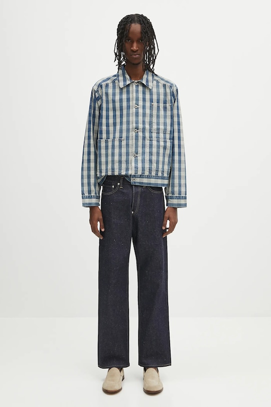 Human Made jeans Straight Denim Pants Past HM29PT001 blu