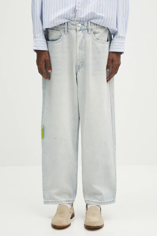 Дънки AAPE Main син AAPPTMB694XXO