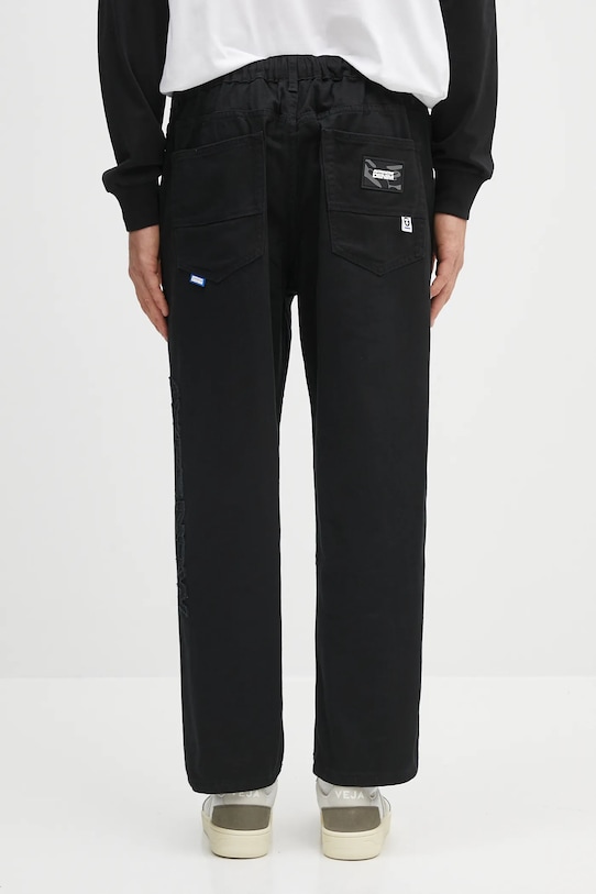 Odzież AAPE jeansy bawełniane Now AAPPTMB623XXN czarny