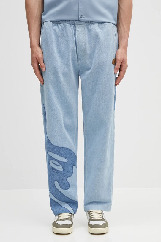 Дънки AAPE Main син AAPPTMB634XXN