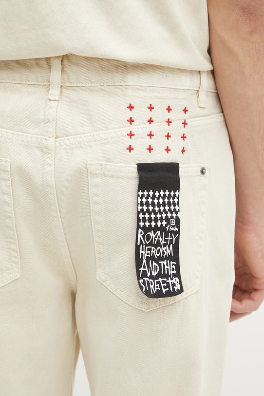 Дънки KSUBI hazlow бежов MSP25DJ010